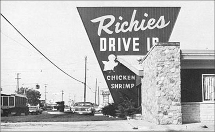 Richies Drive-In - Old Photo (newer photo)